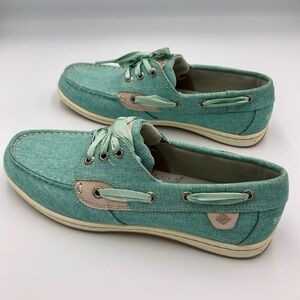 Women’s Sperry Songfish Linen Aqua